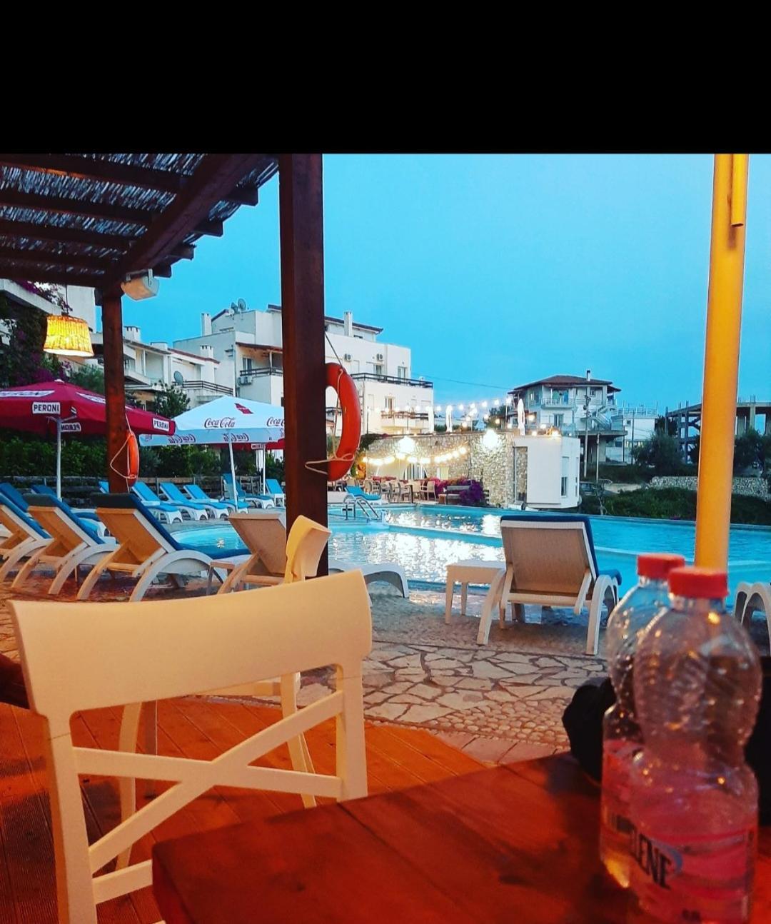 Olives Residence Dhermi Bagian luar foto