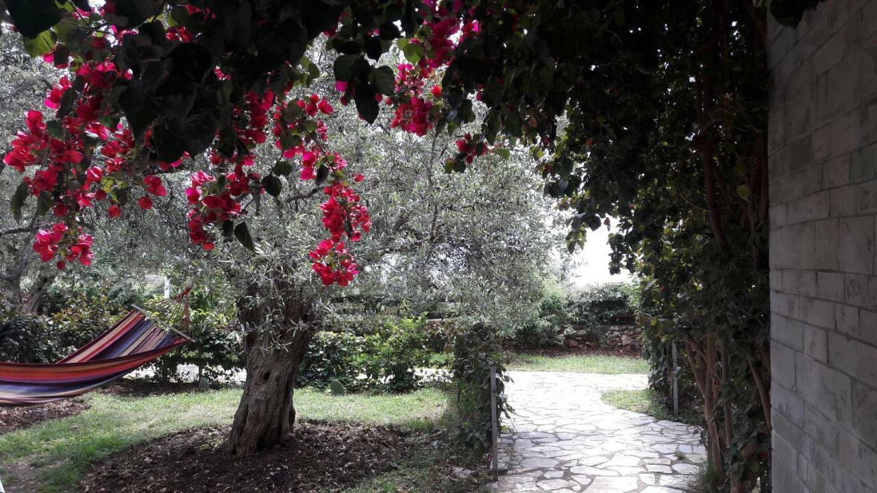 Olives Residence Dhermi Bagian luar foto